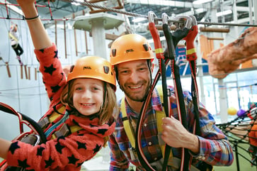 family-fun-adventure-ropes-course-father-daughter-loudoun-virginia